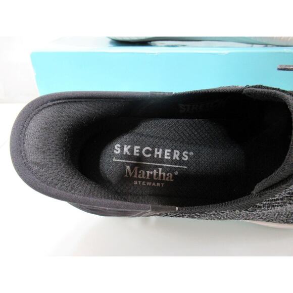 Skechers Martha Ultra Flex 3 Day Light Hands Free Slip In Sneakers Black Size 10 - Picture 8 of 9